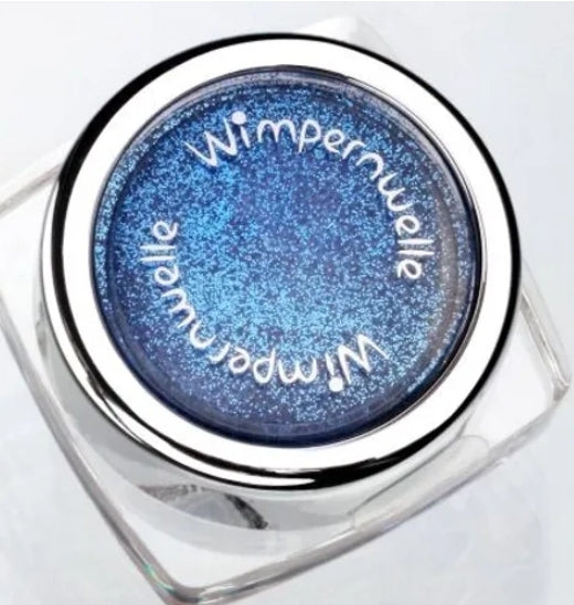 Wimpernwelle Glimmer and Glitter Ocean Blue No 18