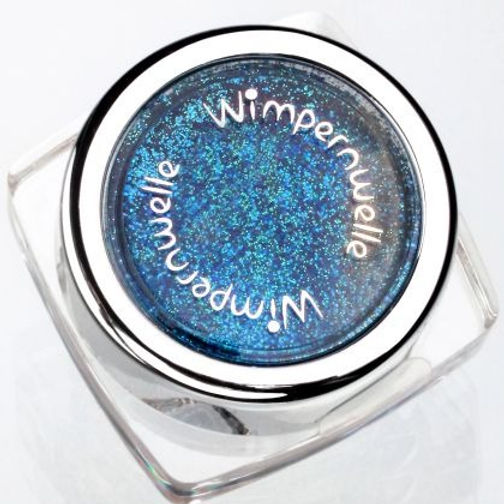Wimpernwelle glimmer and Glitter Turquoise No 13